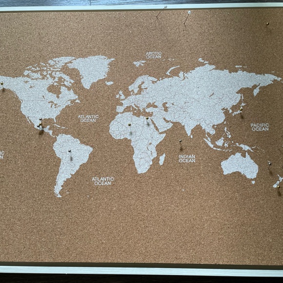 Note board Marquis letter M and ombré mesh bag - Picture 3 of 10